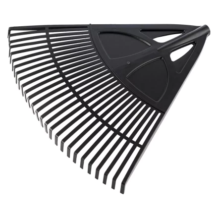 Грабли веерные пластиковые Сибртех, 620 мм, 27 плоских зубьев, без черенка, Россия, 61715 купить в Тобольске