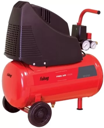 Компрессор безмасляный поршневой прямой привод FUBAG Free Air 1.5/24 купить в Тобольске