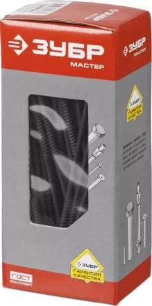 Саморезы фосфатированные с мелкой резьбой, гипсокартон-металл, ЗУБР 300011-48-152, PH2, 4,8 x 152 мм, 100 шт 300011-48-152 купить в Тобольске