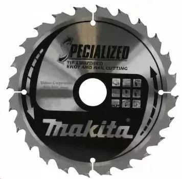 Диск пильный Makita, 260х30/15,88х2,3мм,60 зуб,для дерева B-29240 купить в Тобольске