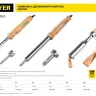 Паяльник STAYER "MASTER" с деревянной рукояткой и долговечным жалом, 80 Вт, клин 55310-80 купить в Тобольске