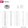 Гайка ГОСТ 5927-70, M12, 4 шт, кл. пр. 6, оцинкованная, ЗУБР 303556-12 купить в Тобольске