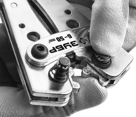 Пресс-клещи усиленные с гексагональными матрицами ПКГ-50 серия ПРОФЕССИОНАЛ купить в Тобольске