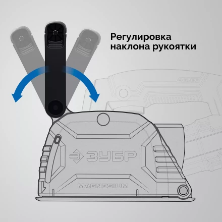 ЗУБР d 125 мм, 1200 Вт, 30 мм, штроборез (бороздодел) (ЗШ-30-1205 Т) купить в Тобольске