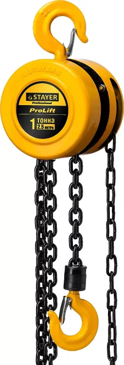 Таль цепная "PROLift" шестеренная, STAYER Profi 4308-1, 1т / 2,5м 4308-1_z01 купить в Тобольске