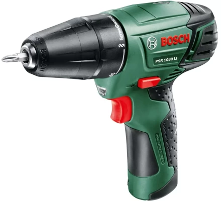 Аккумуляторная дрель BOSCH PSR 1080 LI интегрированный аккумулятор (0.603.985.021) купить в Тобольске