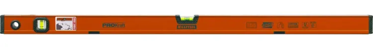 Уровень KRAFTOOL "KRAFT-MAX" магнитный, особо усилен, 2 ампулы, 2 фрезерованные базовые поверхности, 100см 34575-100 купить в Тобольске
