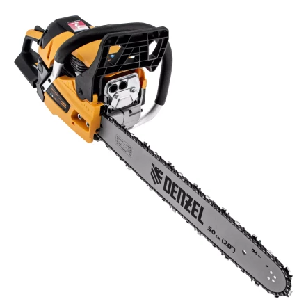 Пила цепная бензиновая Denzel DS-5820, шина 50 см, 58 см3, 3.6 л.с, шаг 0,325, паз 1,5 мм, 76 звеньев 95238 купить в Тобольске