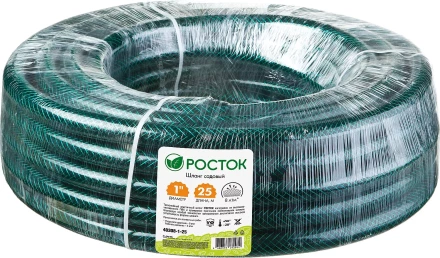 Шланг РОСТОК КЛАССИК поливочный, 8 атм., армированный, 3-х слойный, 1&quot;х25м 40308-1-25 купить в Тобольске