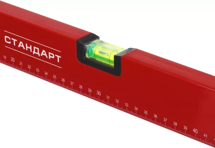 Уровень ЗУБР &quot;СТАНДАРТ&quot; коробчатый, 2 противоударные ампулы, 80см 34588-080 купить в Тобольске