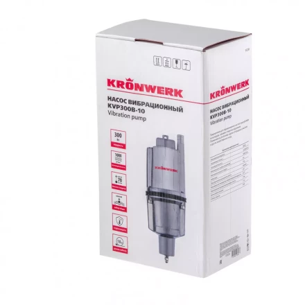 Вибрационный насос Kronwerk KVP300B-10 нижний забор 97239 купить в Тобольске