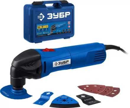ЗУБР OIS, 550 Вт, реноватор, кейс, набор насадок, Профессионал (МФИ-П550 Н) купить в Тобольске