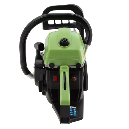 Пила цепная бензиновая Сибртех БП-5245 95209, 52 см3, шина 45 см, шаг 0.325, паз 1,5 мм, 72 звена купить в Тобольске