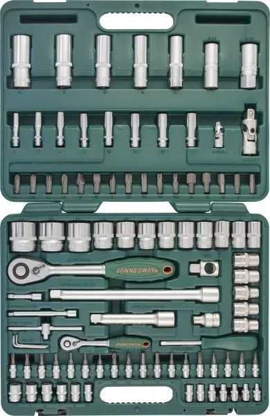 Набор головок торцевых 1/2"DR 10-32мм 1/4"DR 4-14мм 94предмета Jonnesway S04Н52494S 47400 купить в Тобольске