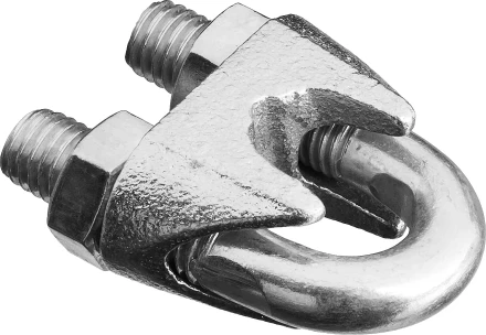 Зажим троса DIN 741, оцинкованный, 10мм, 25 шт, STAYER Master 30535-10 30535-10 купить в Тобольске