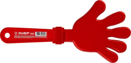 Ладошка-хлопушка болельщика пластиковая, ЗУБР 69999 купить в Тобольске