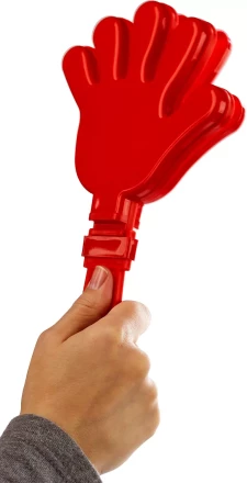 Ладошка-хлопушка болельщика пластиковая, ЗУБР 69999 купить в Тобольске