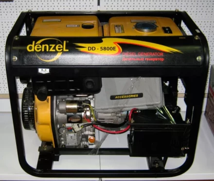 Генератор дизельный DENZEL DD5800Е 94670 купить в Тобольске