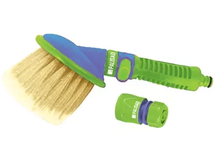 Моечный набор (щетка со штуцерной посадкой и быстросъемный соединитель)  PALISAD 65192 купить в Тобольске