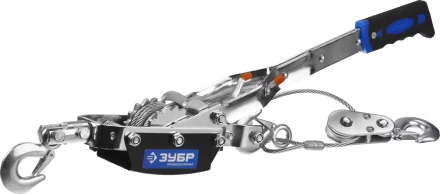 Лебедка ручная рычажная ЗУБР &quot;ПРОФЕССИОНАЛ&quot;, тросовая, 4 т, 3 м, в сумке 43105-4-K купить в Тобольске