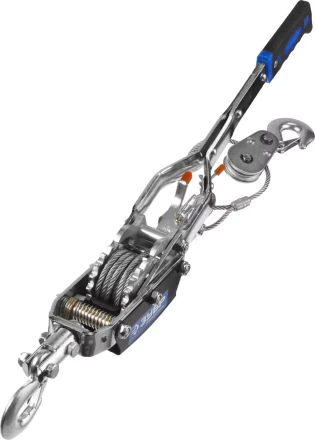 Лебедка ручная рычажная ЗУБР &quot;ПРОФЕССИОНАЛ&quot;, тросовая, 4 т, 3 м, в сумке 43105-4-K купить в Тобольске