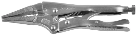Зажим ЗУБР &quot;ЭКСПЕРТ&quot; ручной, с удлиненными губками из кованой Cr-V стали, для мест с ограниченным доступом, 225мм 22511-22 купить в Тобольске
