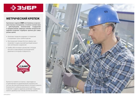 Гайка ГОСТ 5927-70, M8, 10 шт, кл. пр. 6, оцинкованная, ЗУБР 303556-08 купить в Тобольске