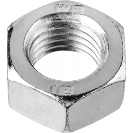 Гайка ГОСТ 5927-70, M6, 25 шт, кл. пр. 6, оцинкованная, ЗУБР 303556-06 купить в Тобольске