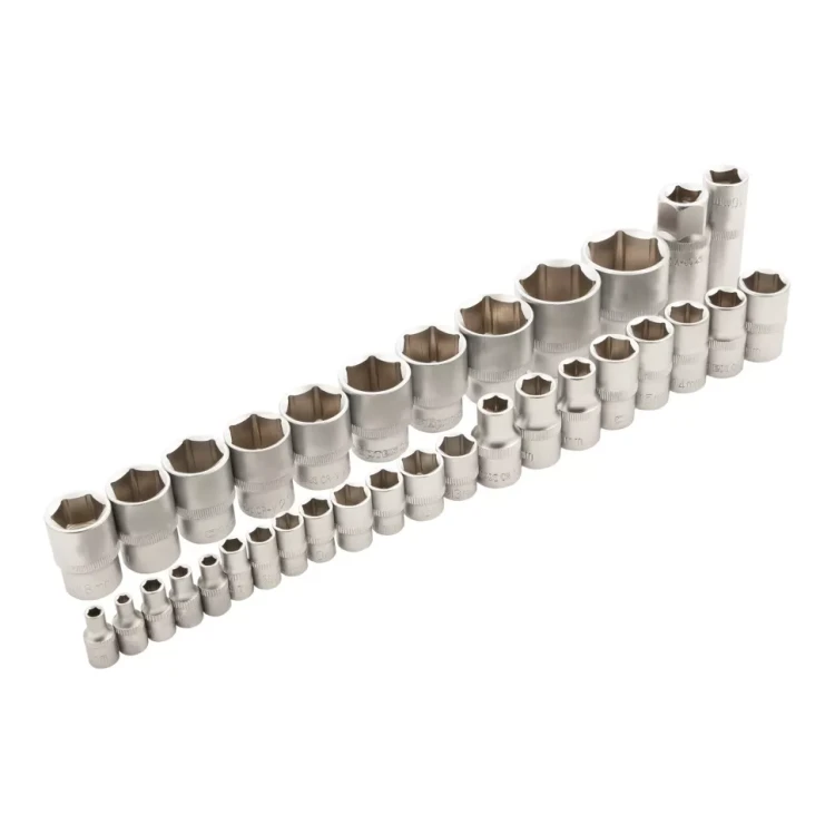 Набор инструментов 94 предмета, CrV, 1/2", 1/4" Сибртех 13509 купить в Тобольске