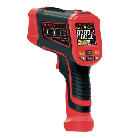 Лазерный бесконтактный цифровой пирометр КВТ KT 653 до 1080°C (87246) купить в Тобольске
