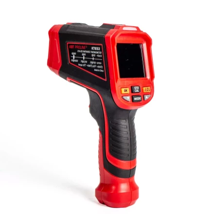 Лазерный бесконтактный цифровой пирометр КВТ KT 653 до 1080°C (87246) купить в Тобольске