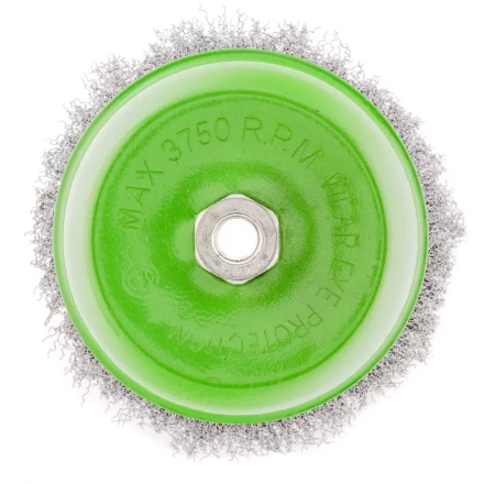 Щетка для УШМ 150 мм М14 чашка витая проволока Сибртех 746077 купить в Тобольске