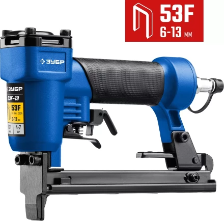 ЗУБР 53F-13, пневматический степлер для скоб 20Ga, тип 53F (6-13 мм), Профессионал (31934) купить в Тобольске