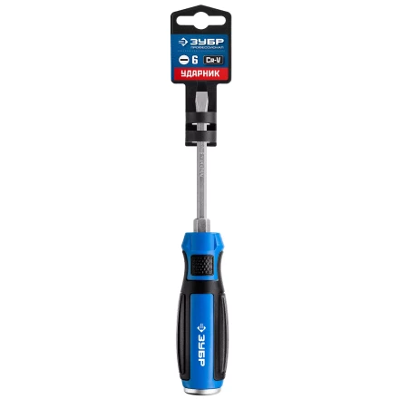 ЗУБР Ударник, SL6 х 100 мм, ударная отвертка, Профессионал (25271-6) купить в Тобольске