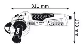 Угловая шлифмашина BOSCH GWS 17-150 CI (0.601.798.0R6) купить в Тобольске