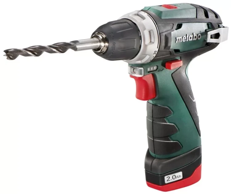 Дрель-шуруповерт аккумуляторная Metabo Power Maxx BS Basic Set купить в Тобольске