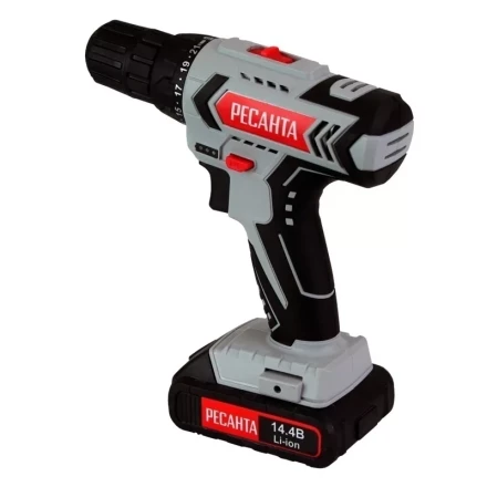 Дрель-шуруповерт аккумуляторная Ресанта ДА-14-2ЛК 75/14/4 купить в Тобольске