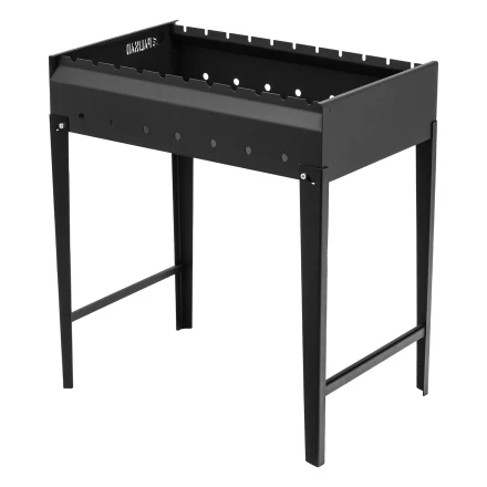 Мангал сварной Camping Palisad 69668, 605 х 375 х 138/640 мм, сталь 2 мм купить в Тобольске