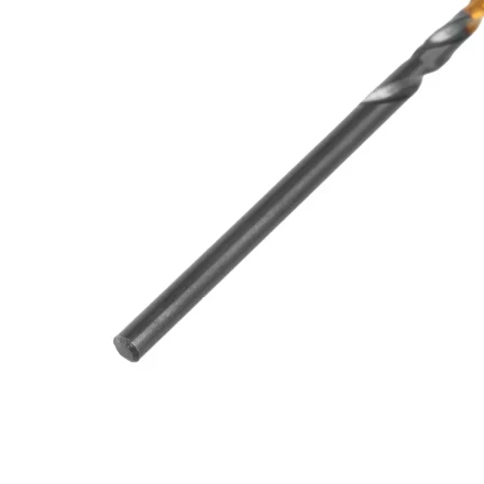 Сверло по металлу, 2 мм, HSS-Tin, Golden Tip, 10 шт. Denzel 717203 купить в Тобольске