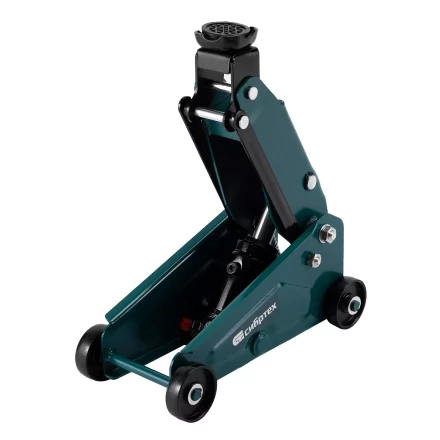 Домкрат гидравлический подкатной Сибртех 50836, 2,5 т, 148-387 мм купить в Тобольске