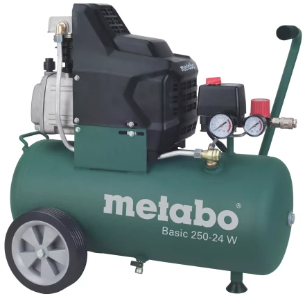 Компрессор масляный поршневой прямой привод Metabo Basic 250-24 W купить в Тобольске