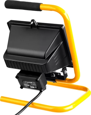 Прожектор STAYER &quot;MASTER&quot; MAXLight галогенный, переносной с подставкой, черный, 500Вт 57116-B купить в Тобольске