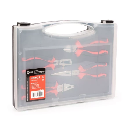 Набор диэлектрического инструмента КВТ НИИ-27, 4 предмета (92070) купить в Тобольске