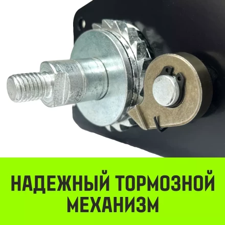 Лебедка ручная барабанная с тормозом HITCH HWB 1100 1100 кг лента 10 м (SZ073179) купить в Тобольске