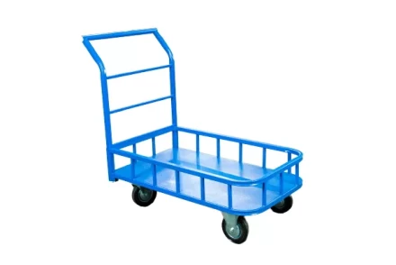 Тележка платформенная TOR ТП-МБ (600х1000) с бортами (колеса 160 мм) 1012417 купить в Тобольске