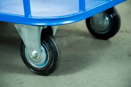 Тележка платформенная TOR ТП-МБ (600х1000) с бортами (колеса 160 мм) 1012417 купить в Тобольске