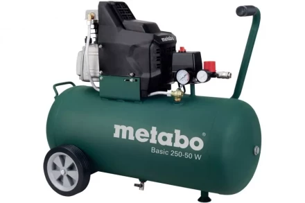 Компрессор безмасляный поршневой прямой привод Metabo Basic 250-50 W OF купить в Тобольске