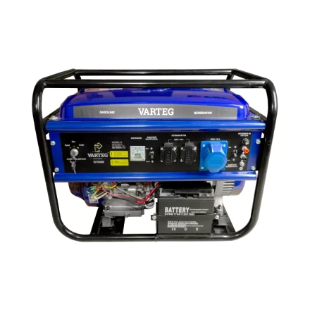 Бензиновый генератор VARTEG G7500E купить в Тобольске