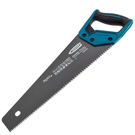 Ножовка по дереву &quot;PIRANHA&quot;, 400 мм, 7 TPI, 3D-зуб, тефлоновое покрытие полотна, двухкомпонентная рукоятка Gross 24113 купить в Тобольске