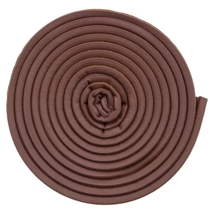 Уплотнитель резиновый, 24 м, профиль &quot;D&quot;, коричневый Сибртех 88904 купить в Тобольске